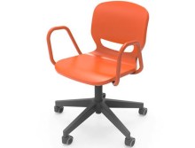 chaise-shell-roulettes